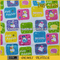 Poly-Cotton canvas Druck Cartoon-design